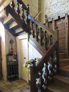 Foto van een authentieke Franse trap